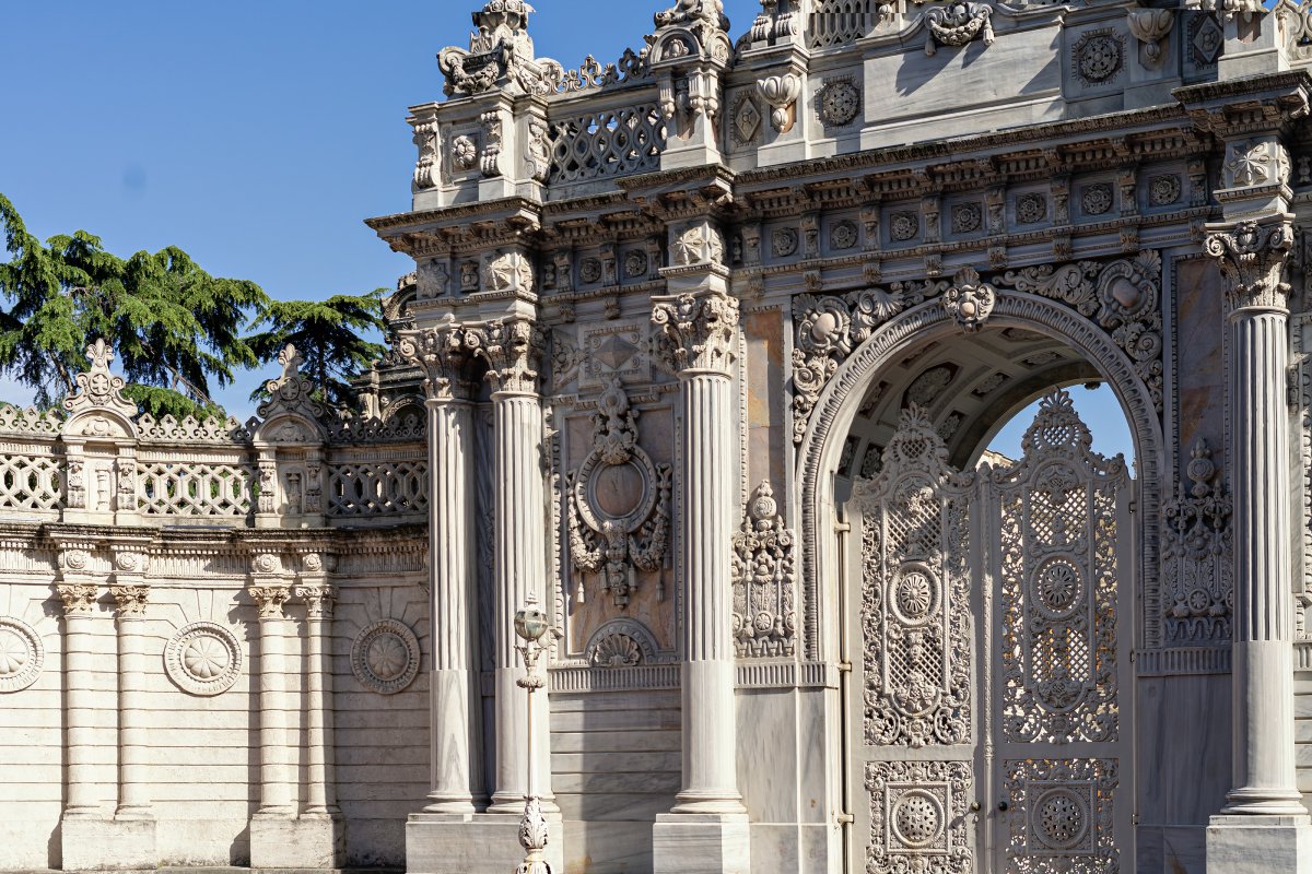 Entrance Gate Door of Dolmabahçe Palace