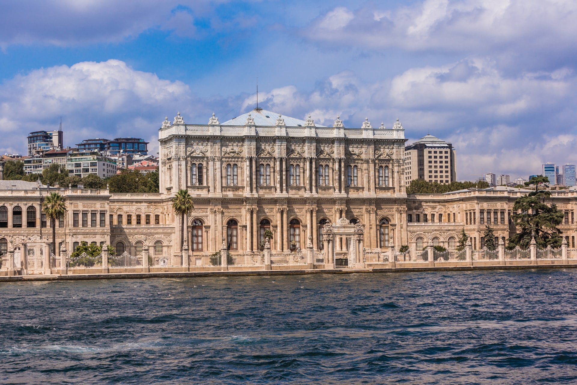 Dolmabahçe Palace Exterior