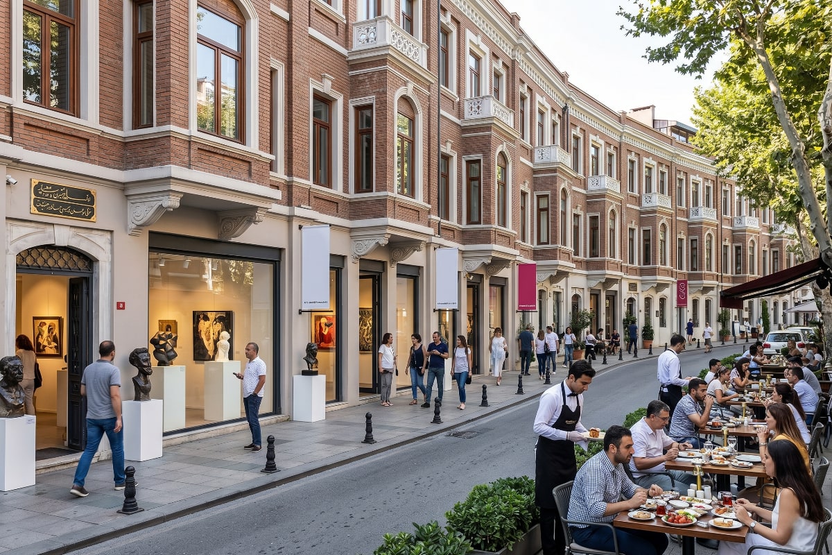 Akaretler Row Houses: Where Palace History Meets Trendy Art and Dining