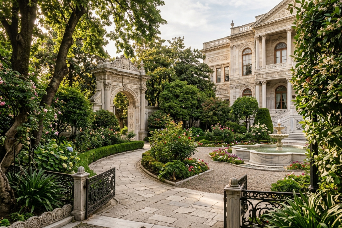 The Enigmatic Gardens of Dolmabahçe Palace: A Hidden Oasis